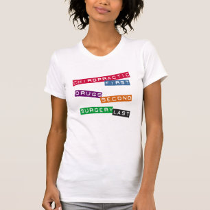 Första T-tröja för Chiropractic Tee