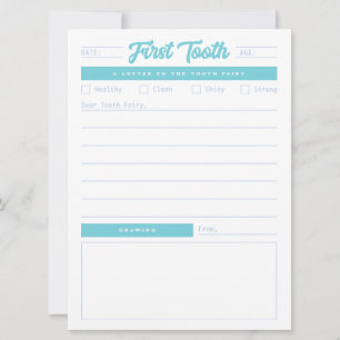 Första tänderna Brev Julkort