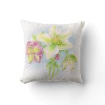 Första tecken på vår helløres vattenfärgkudde