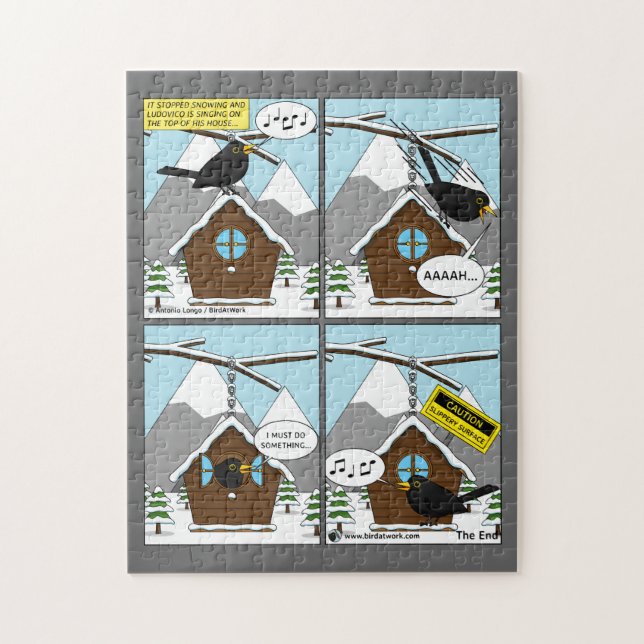 Första Tecknaden Pussel (Vertikal)