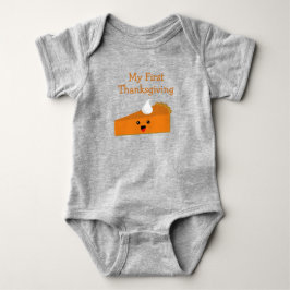 Första Thanksgiving-barnkroppströja T Shirt