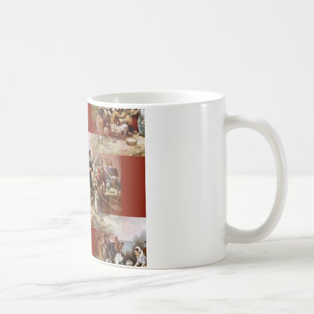 första thanksgivingen kaffemugg (Höger)