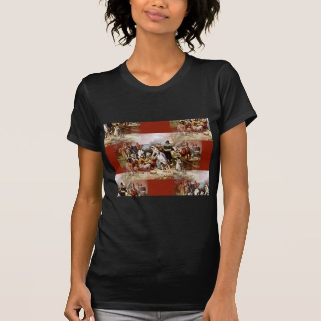 första thanksgivingen t-shirt (Framsida)