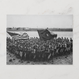 Första till kampen - USA:s marinsoldater - 1918 Vykort