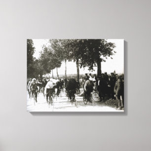 Första Tour de France 1903 Loppets Start Canvastryck