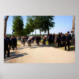 Första tour de Frankrike Circa 1903 Poster