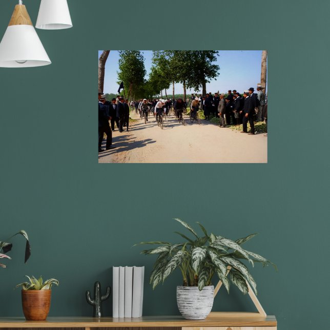 Första tour de Frankrike Circa 1903 Poster (Vardagsrum 1)