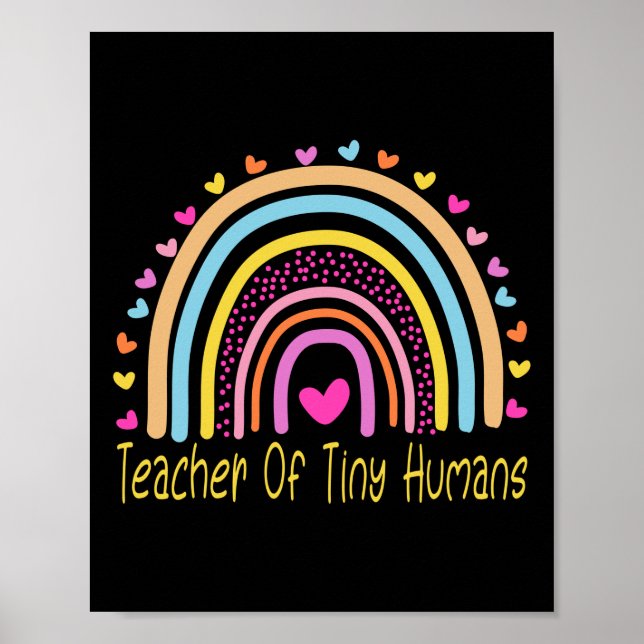 Första tredje Klass-Kindergarten-läraren Poster (Framsidan)