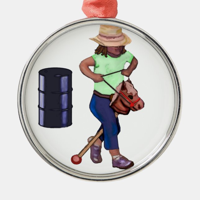 Första trummatävling julgransprydnad metall (Framsidan)