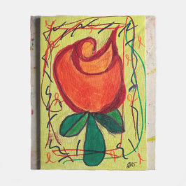 Första undertecknad Ro Fleecefilt