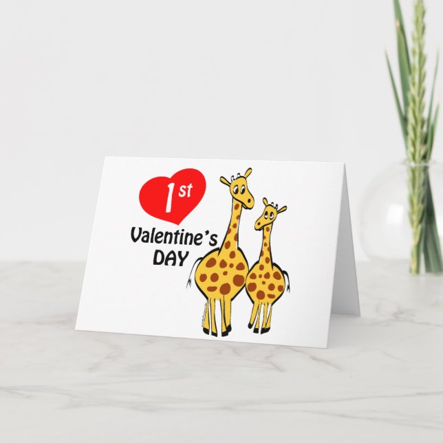 Första Valentines day-temat Helgkort (Framsida)