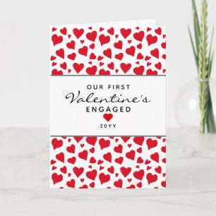 Första Valentinesens aktiverade Red Hearts-Personl Kort