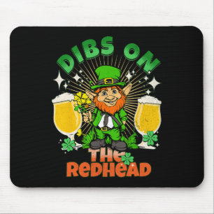 Första valet på rödhårig rolig irländsk St Patrick Musmatta