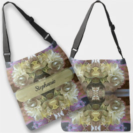 Första Vår blommor PCM1 Crossbody-blocket Axelväska