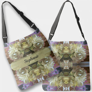Första Vår blommor PCM1 Crossbody-blocket Axelväska
