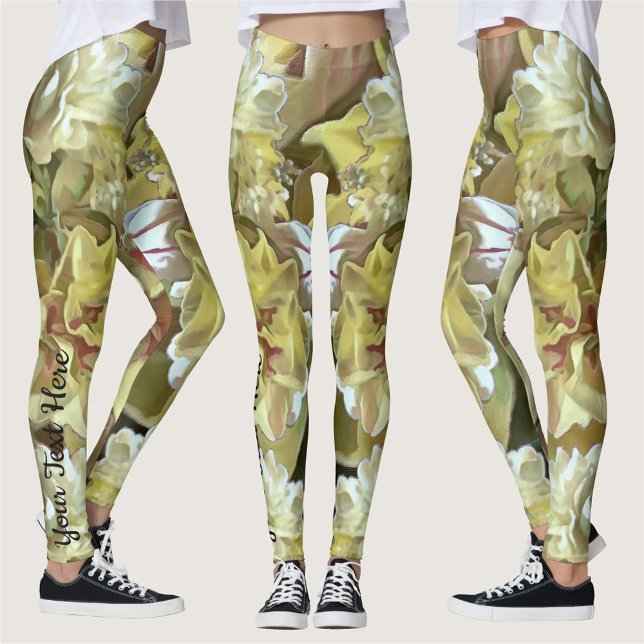 Första Vår blommor PCM1 Leggings (Skapare uppladdad)