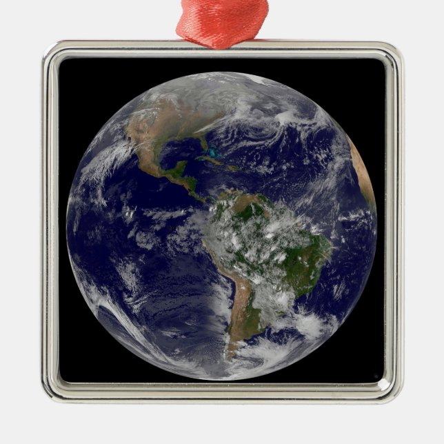 Första Vår-dagen på norra halvklotet. Julgransprydnad Metall (Framsidan)