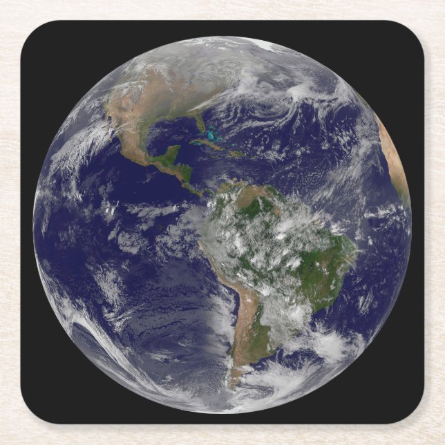 Första Vår-dagen på norra halvklotet. Underlägg Papper Kvadrat (Framsidan)