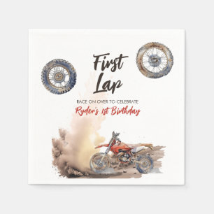 Första Varvet Lille Racers 1-årsdag Pappersservett