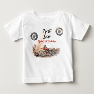 Första varvet Little Racer 1-årsdag T Shirt