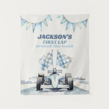 Första varvet runt banan Racingbil 1-årsdag