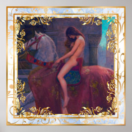 Första versionen av Dam Godiva.. Poster