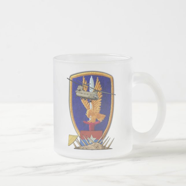 Första veteranerna inom luftfarten Vietnam Nam Kri Frostad Glasmugg (Höger)