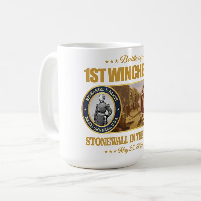 Första Winchester (FH2) Kaffemugg (Framsida vänster)