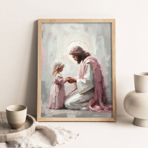 Förstådd och älskad, kristen konst, Jesus en Poster