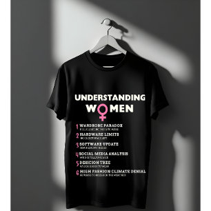 Förståeliga kvinnor t shirt