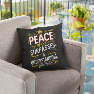 Förståelse för gudomligt Ord på Gud överträffar fö Kudde