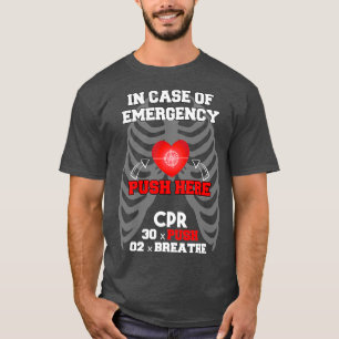 Förstahandsstöd för sjuksköterskor CPR T Shirt