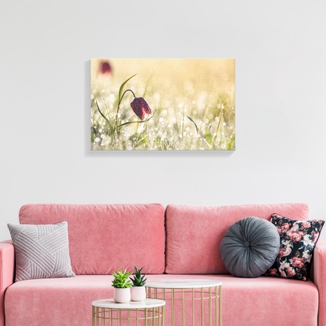 Förstannat Kanvastryck - förmiddagshöjd (Insitu (Vardagsrum))