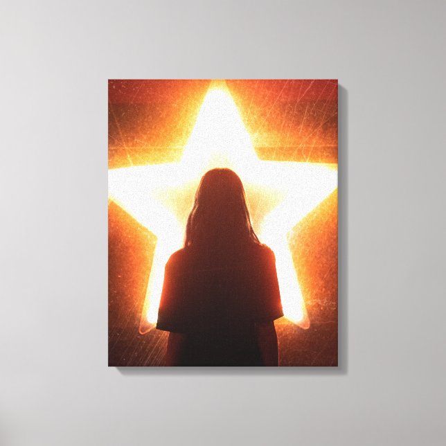 Förstannat Kanvastryck - traditionell Sindhi-desig (Framsida)