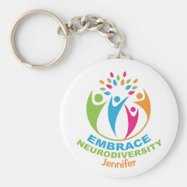 Förstärka den neurologiska mångfalden Autism Spect Nyckelring