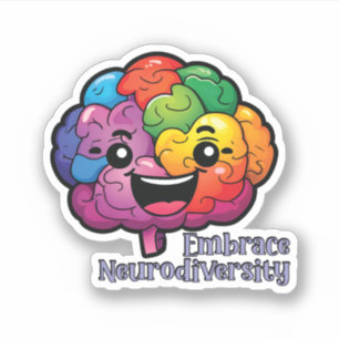 Förstärka den neurologiska mångfalden   Ömsesidig  Klistermärken