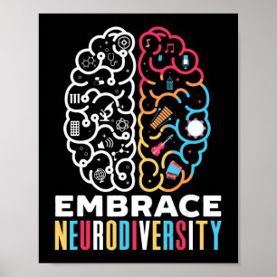 Förstärka den neurologiska mångfaldens design för poster