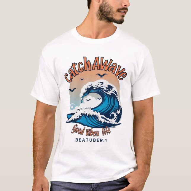 Förstärka Surfing Spirit T Shirt (Framsida)