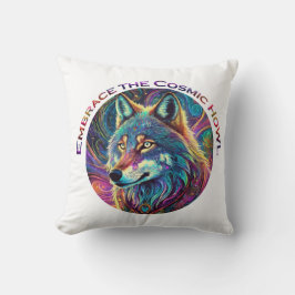 Förstärka Vargen Cosmic Howl Kudde