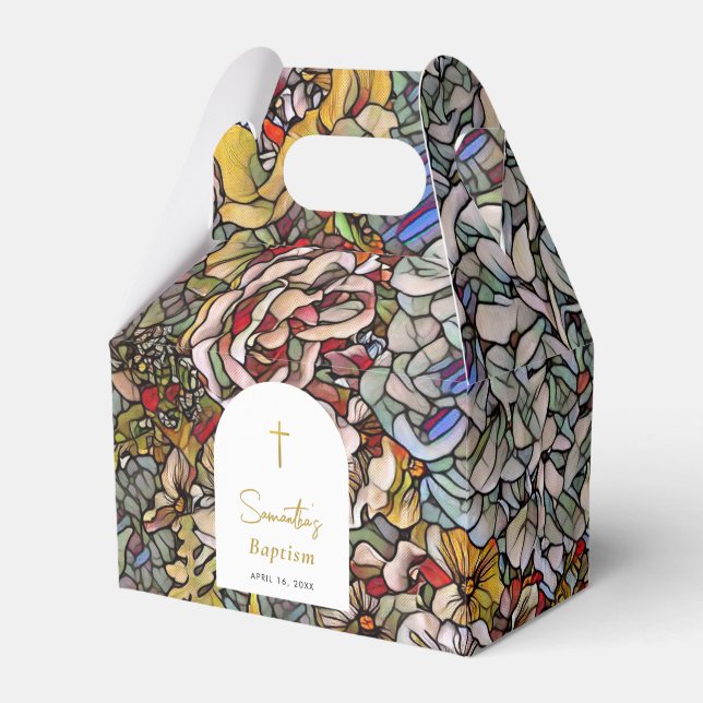 Förstärkning av baptism presentaskar (Framsidan Sidan)