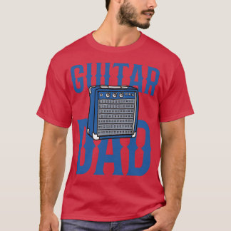 Förstärkning av Guitar Pappa T Shirt
