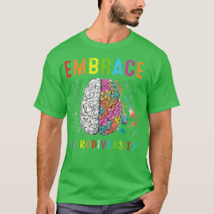 Förstärkning av hjärnan i nervsystemet Förstärka A T Shirt