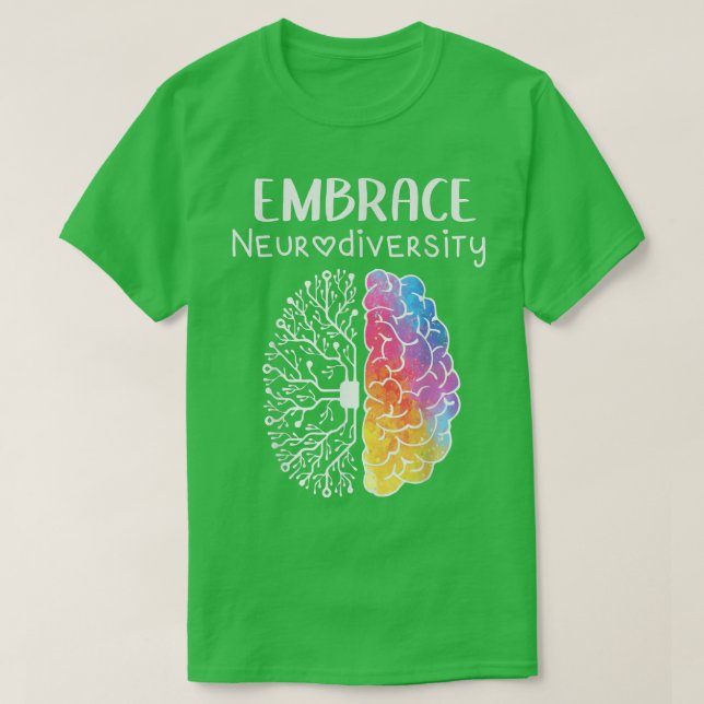 Förstärkning av hjärnan i nervsystemet Förstärka A T Shirt (Design framsida)
