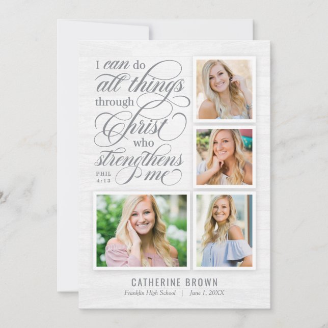 Förstärkt inbjudan till Studenten om tillkännagiva (Framsida)