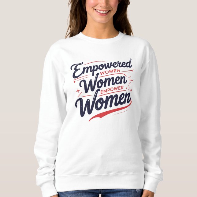 Förstärkta kvinnor t shirt (Framsida)