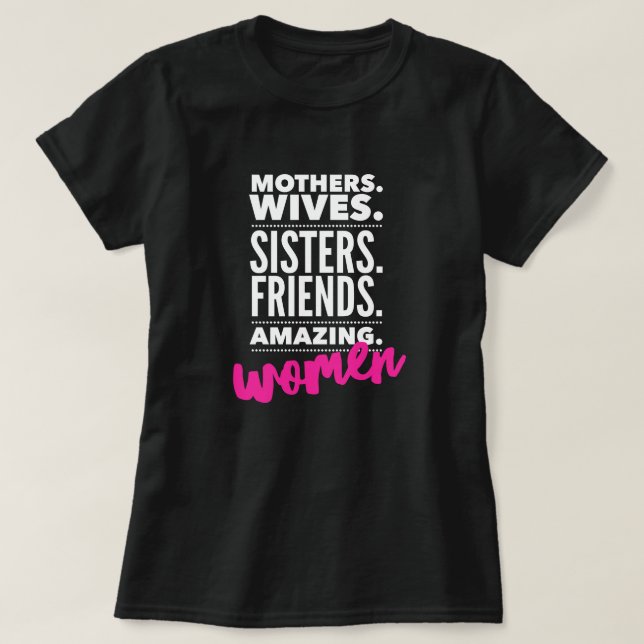 Förstärkta kvinnor T-Shirt (Design framsida)