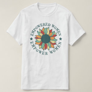 Förstärkta kvinnor t shirt