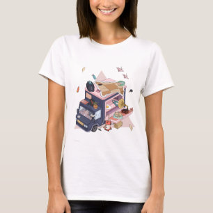 Förstärkta resor Kvinnors dag T-Shirt