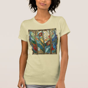 Förstärkta rödchefspoppies i soluppgång t shirt