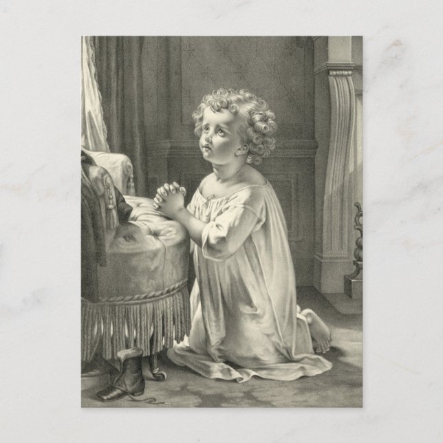 Förste bön för CHild Vykort (Framsida)